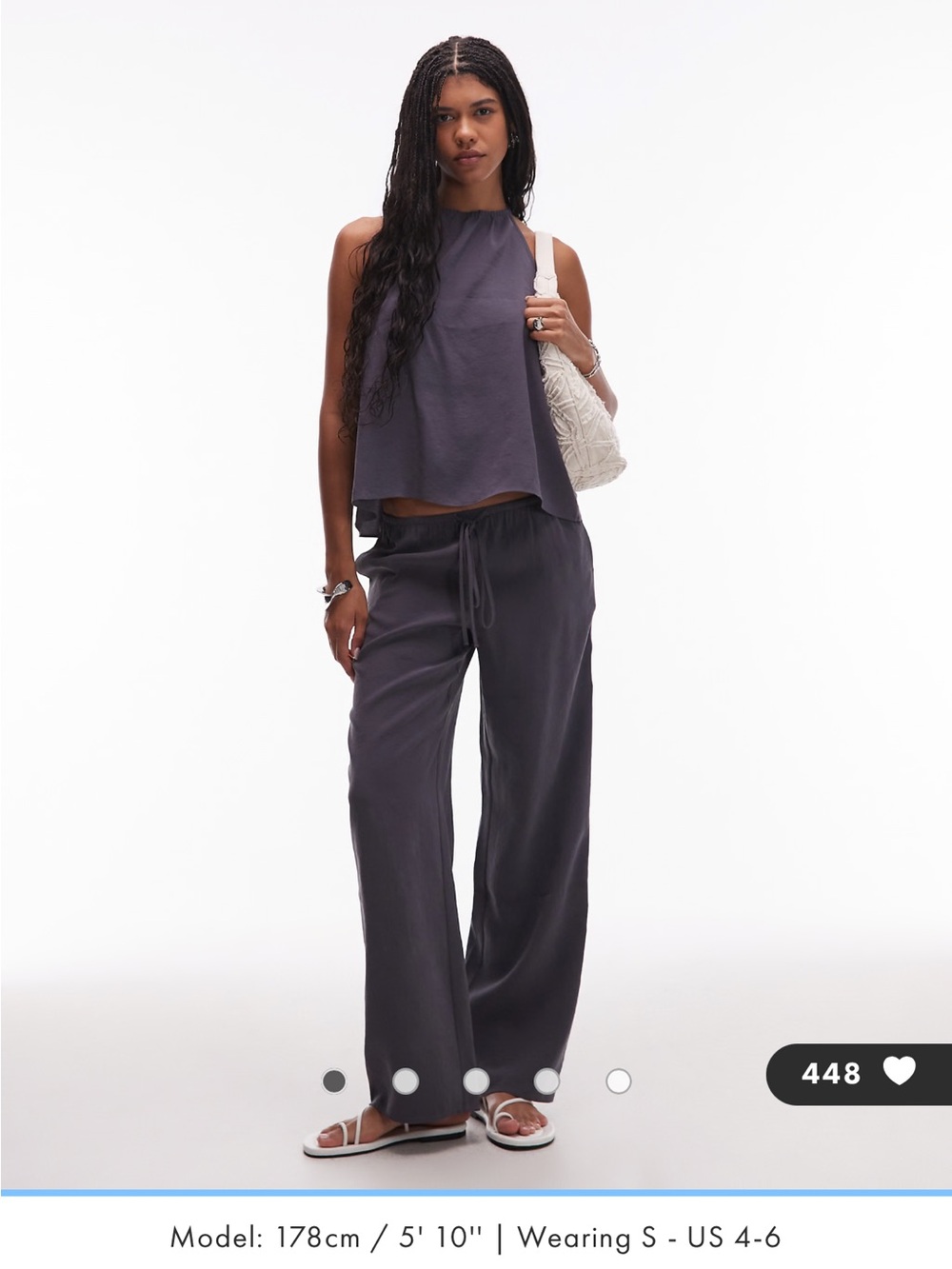 ASOS DESIGN modal pull on relaxed pants